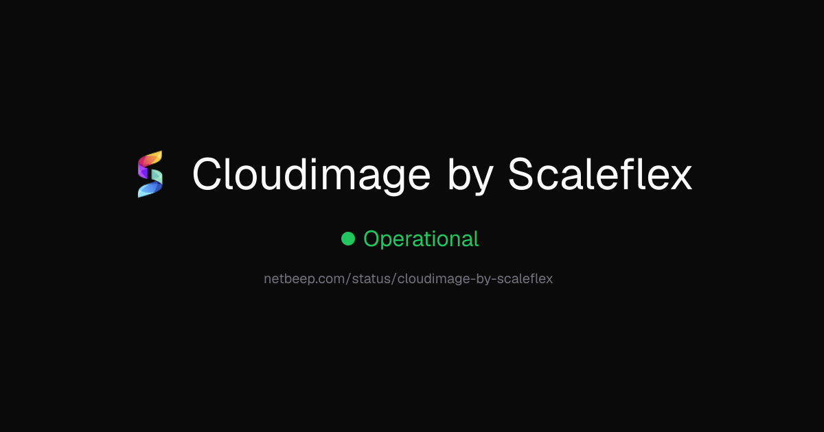 Is Cloudimage by Scaleflex Down? Cloudimage by Scaleflex Status ...