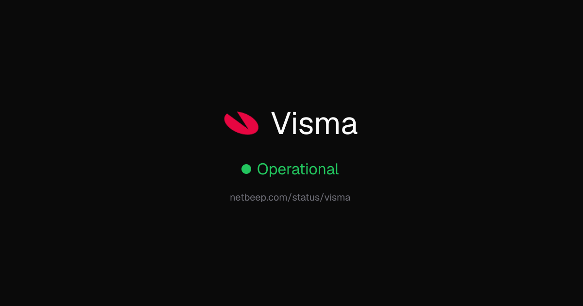 Is Visma Down? Visma Status & Outages - netbeep